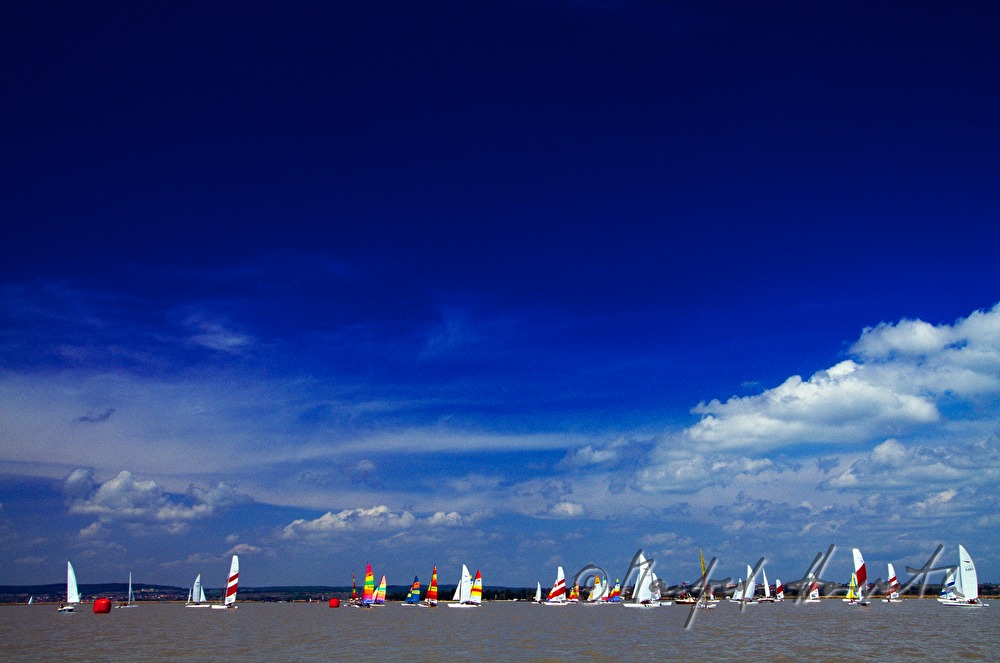 Segelregatta bei Weiden am See