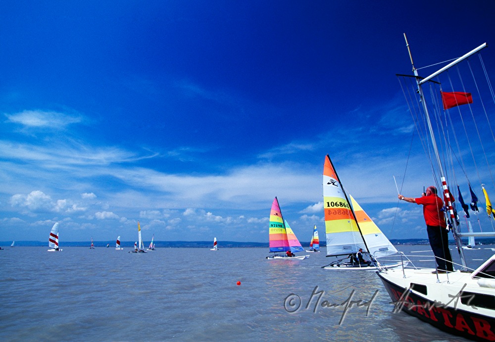 Segelregatta bei Weiden am See
