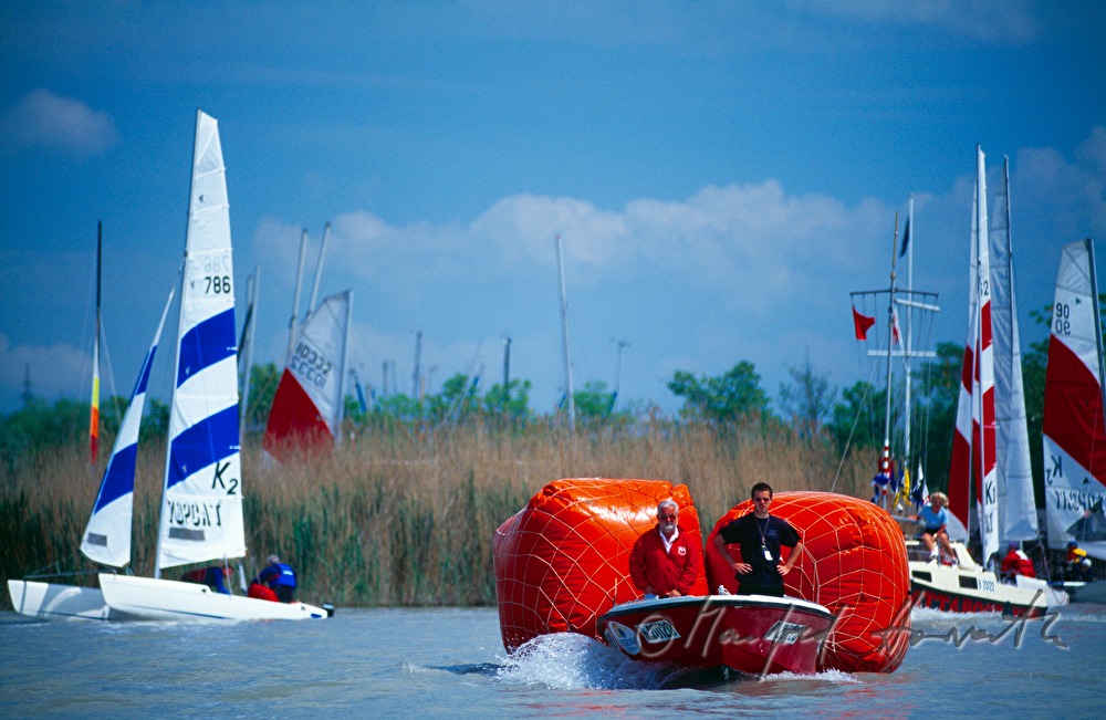 Segelregatta bei Weiden am See
