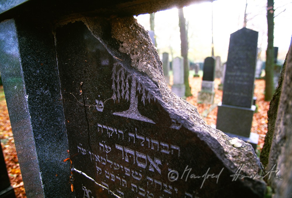 jüdischer Friedhof, Grabsteine