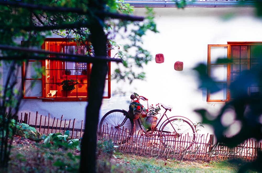Gästehaus Huber, Fahrrad ald Dekoration