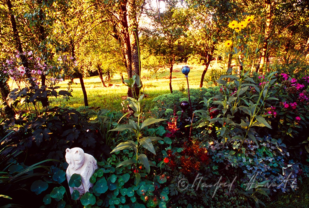 Garten von Linde Huber (Gästehaus)