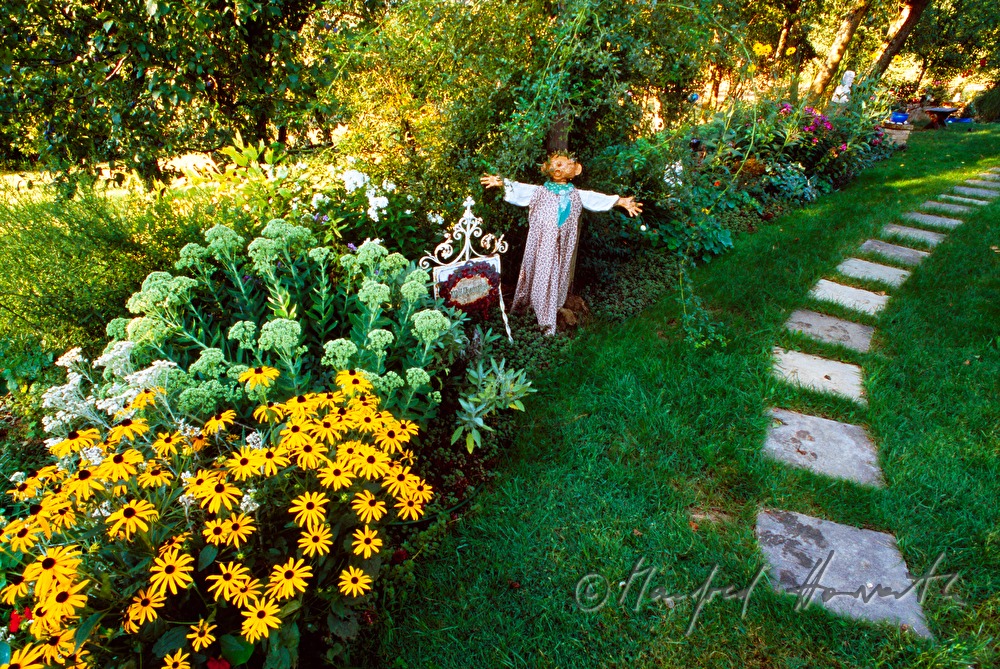 Garten von Linde Huber (Gästehaus)