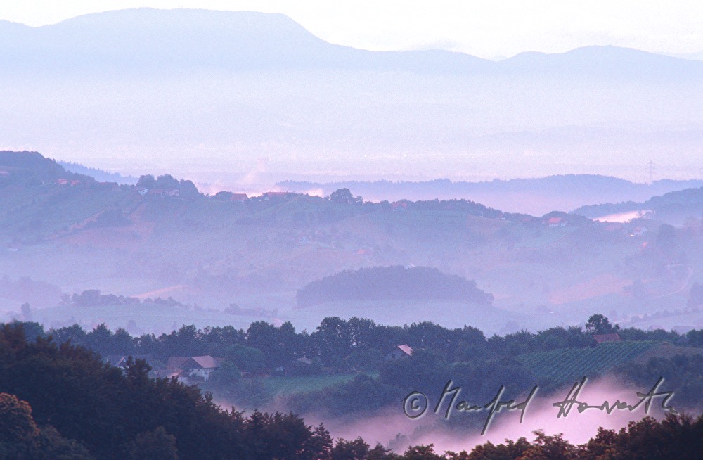 Blick von Kitzeck Richtung Süden