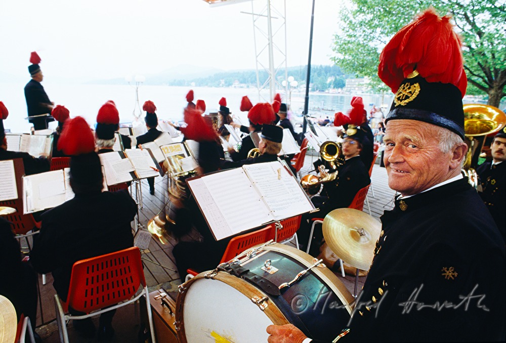 Volksmusikgruppe in Velden