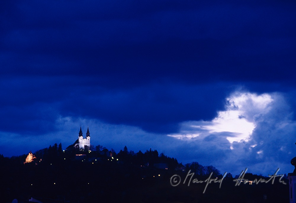 Pöstlingberg mit Pöstlingbergkirche