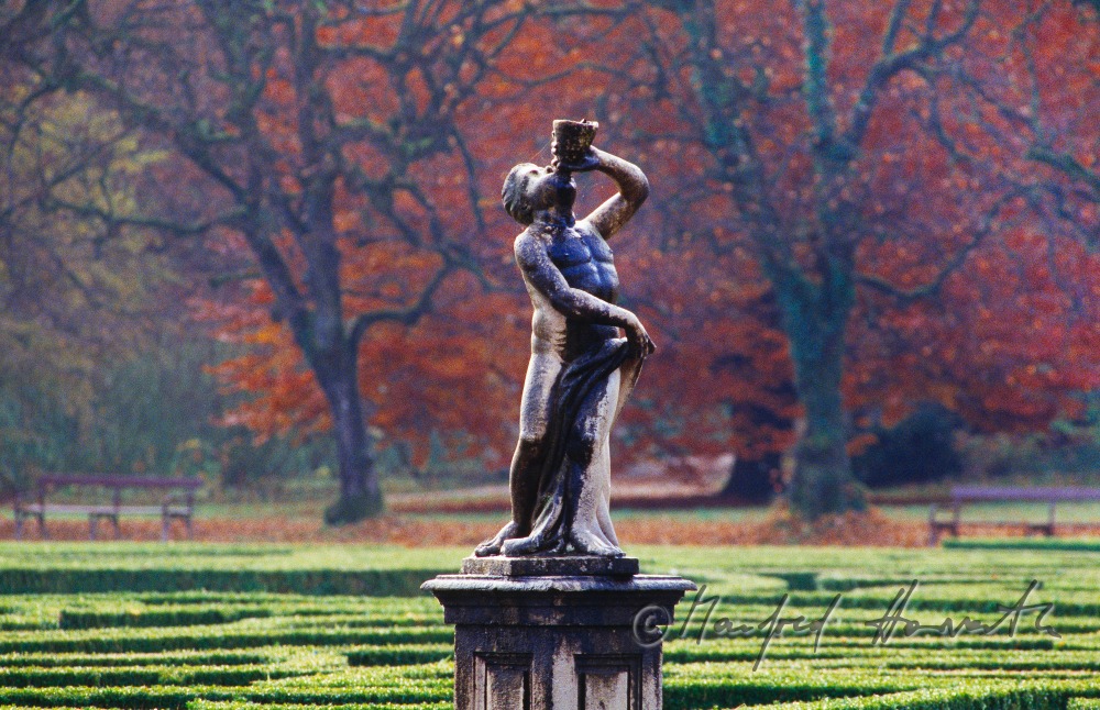 barocke Gartenskulptur