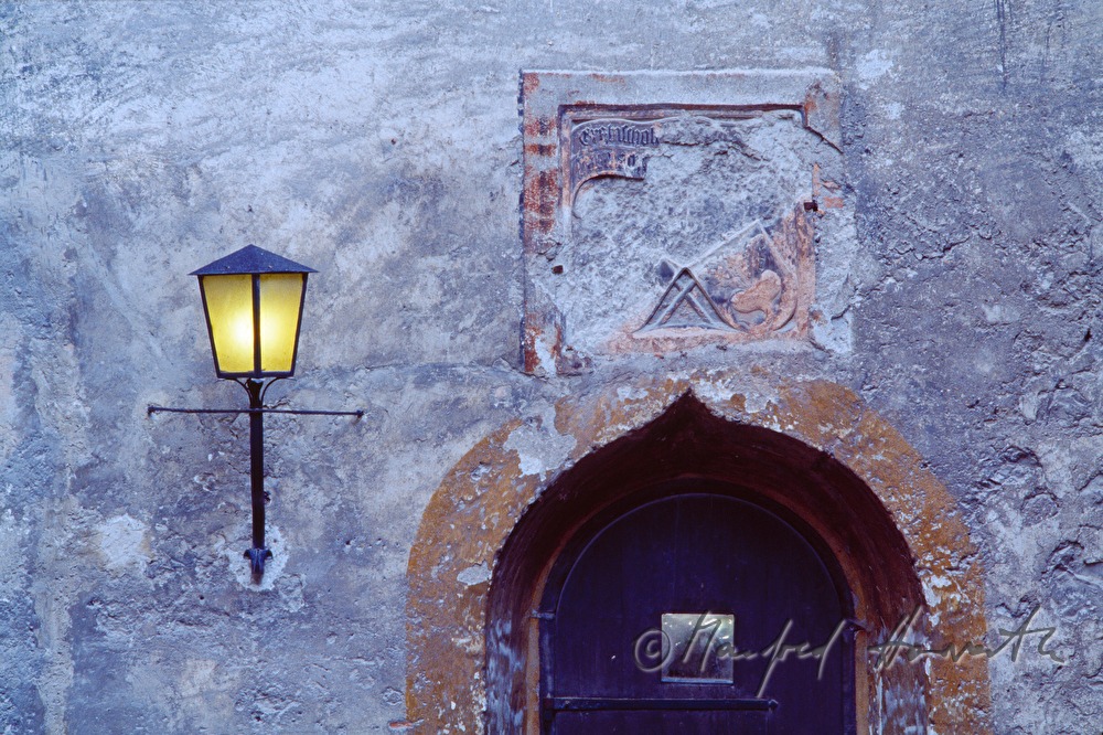 Fassaden-Detail im Burghof