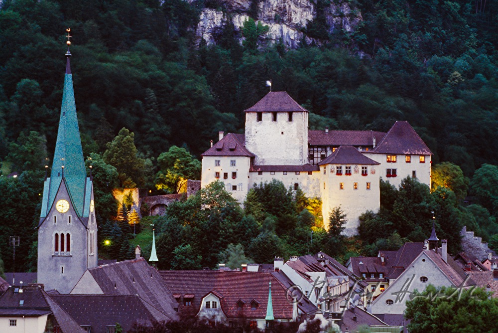 Schattenburg und Dom Sankt Nikolaus