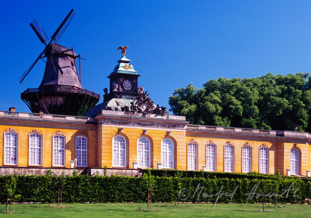 Historische Windmühle im Park Sanssouci
