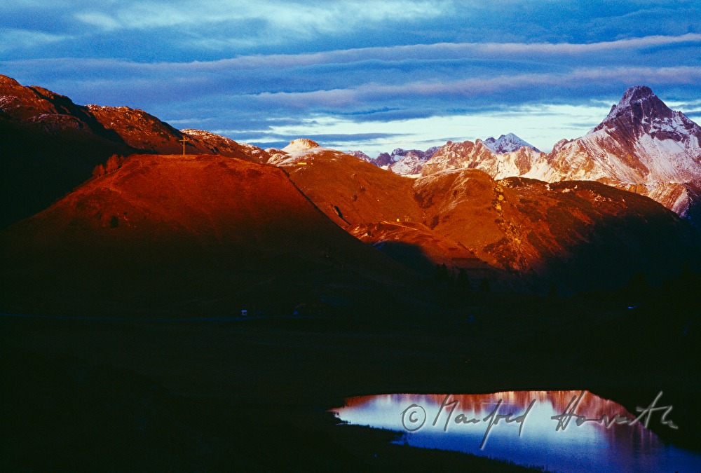 Arlberg und Kalbelesee