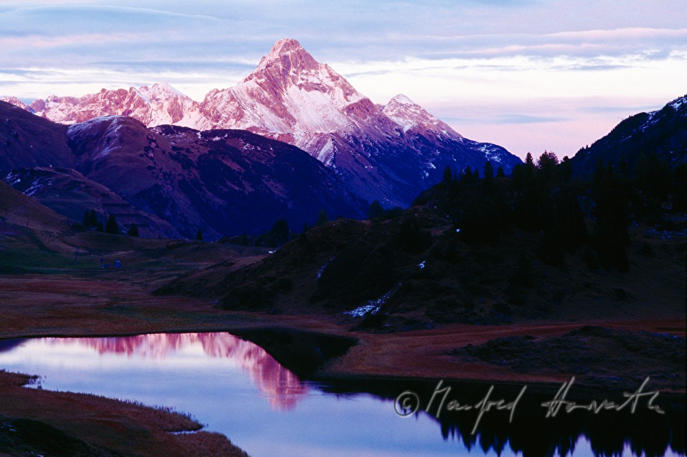 Arlberg und Kalbelesee