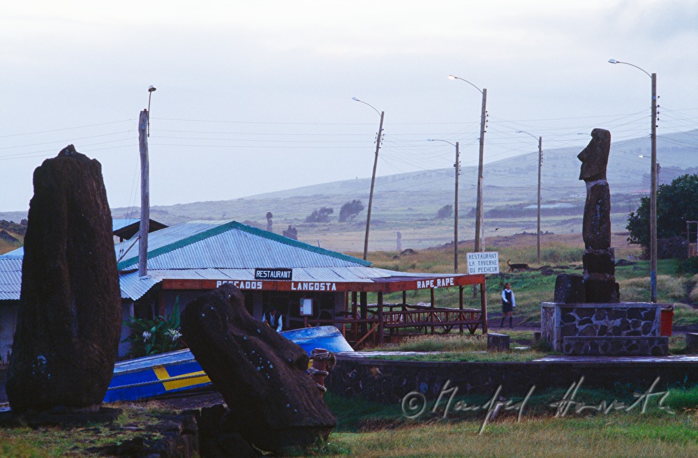 Hafen von Hanga Roa