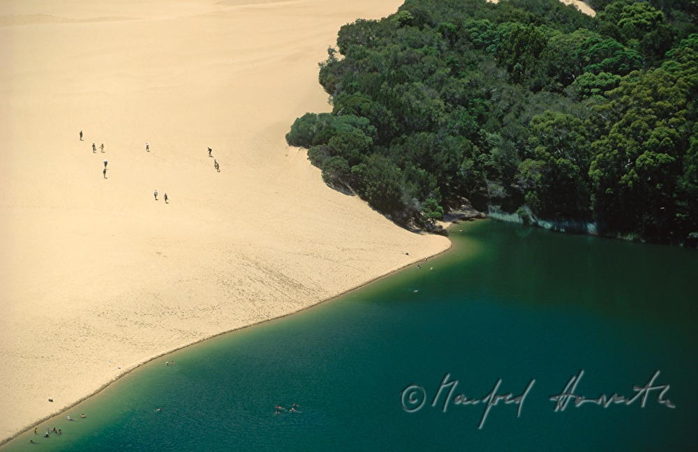 Sandstrand des Dünensees