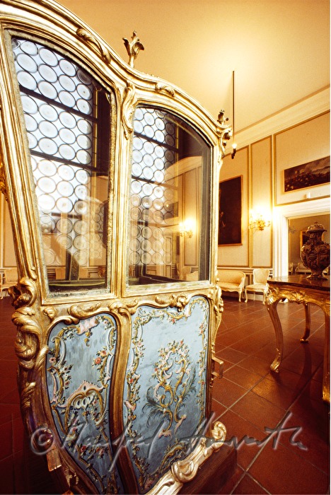 Kutsche in der Ausstellung