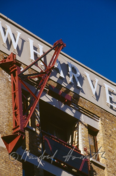 Giebel der Gun Wharves