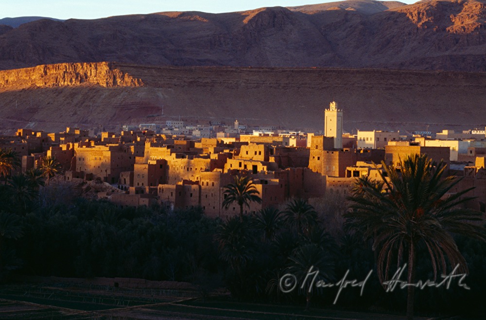 Oasenstadt Tinerhir im Dades Tal