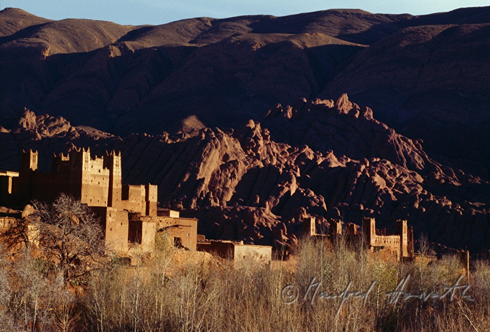Kasbah (Befestigungsanlage) auf dem Weg der früheren Karawanenroute