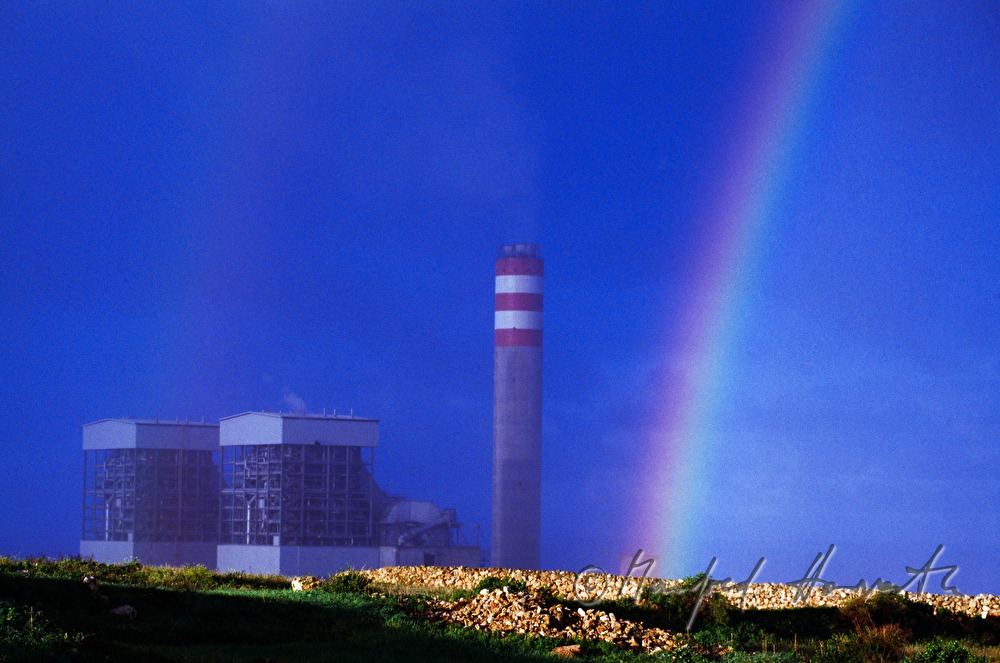 kalorisches Kraftwerk am Atlantik
