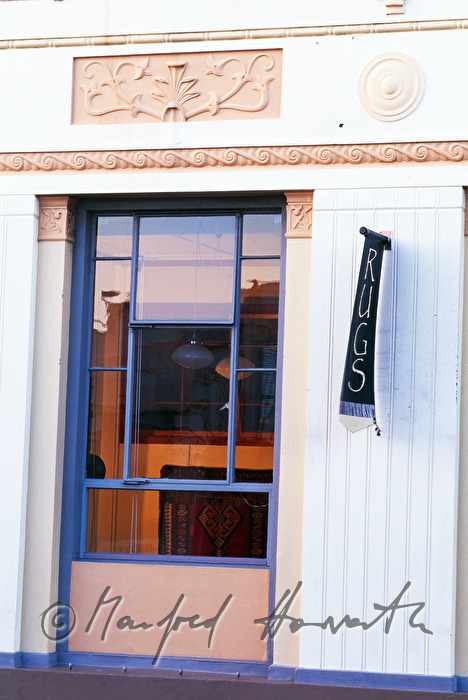 Eingang von Art Deco Haus 