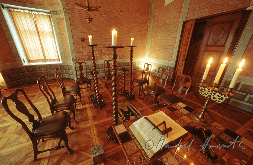 Loge im Freimaurermuseum