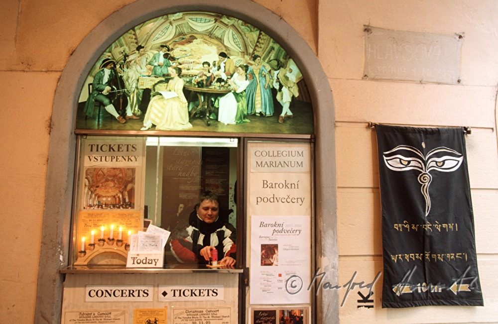 Kassa für Theaterkarten