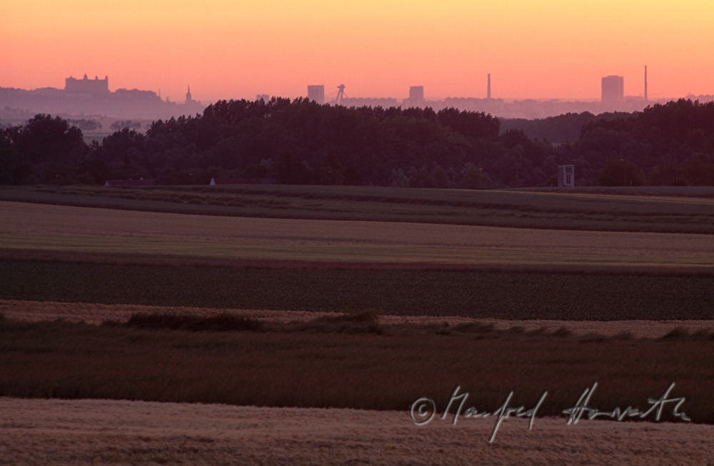 Blick von Potzneusiedl im Burgenland