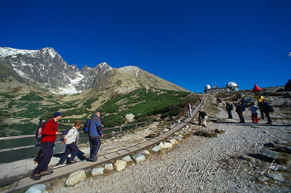 Weg zum Tatra-Observatorium