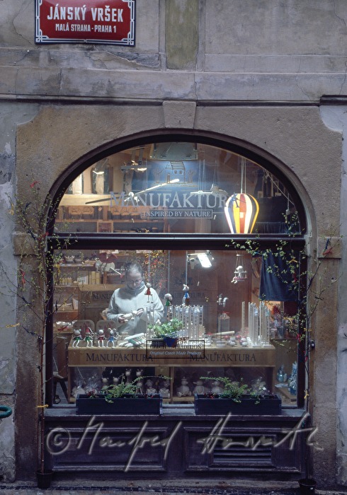 Schaufenster eines Geschäftes
