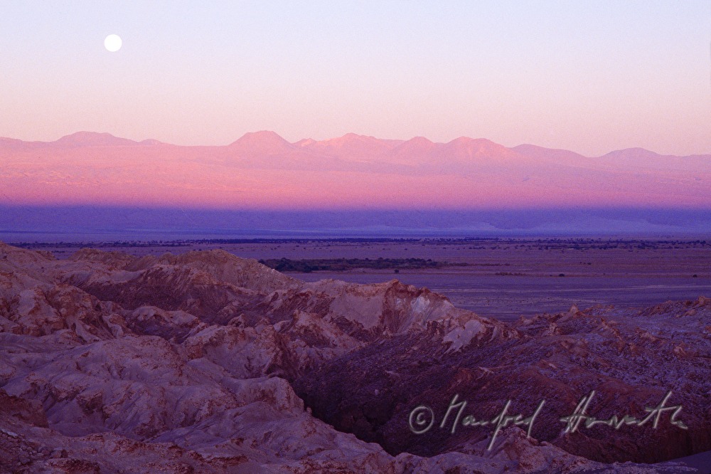 Valle de la Luna (Tal des Mondes) und Kordillere
