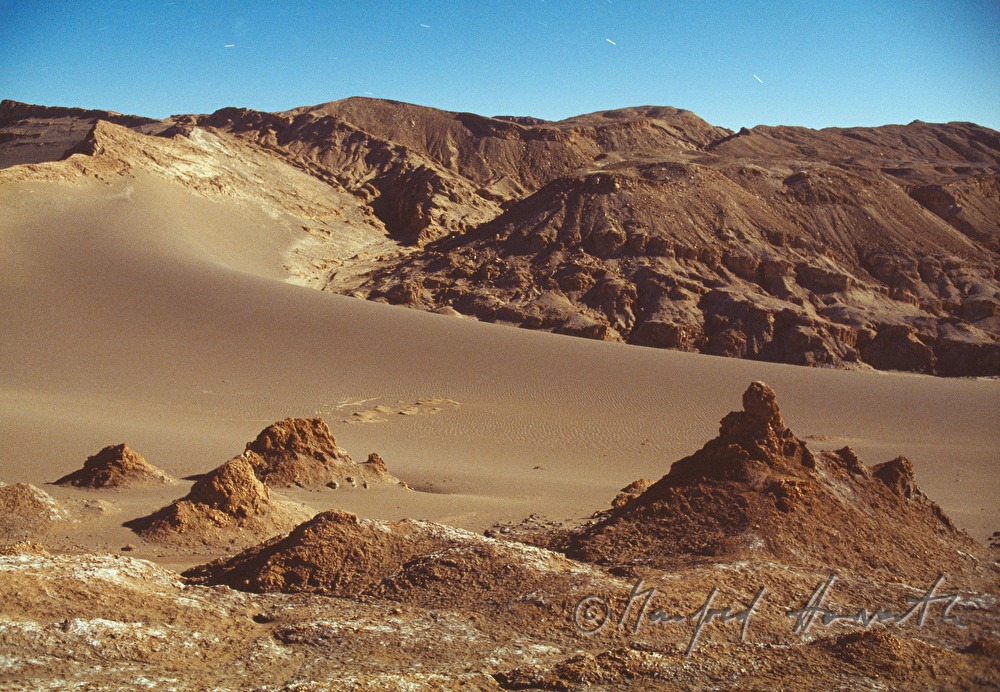 Valle de la Luna, Sandformation