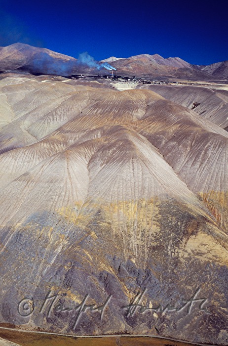 Kupfermine von El Salvador (Firma CODELCO)