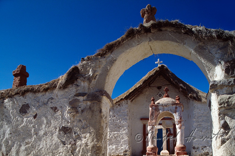 Kirche von Parinacota im Nationalpark Lauca