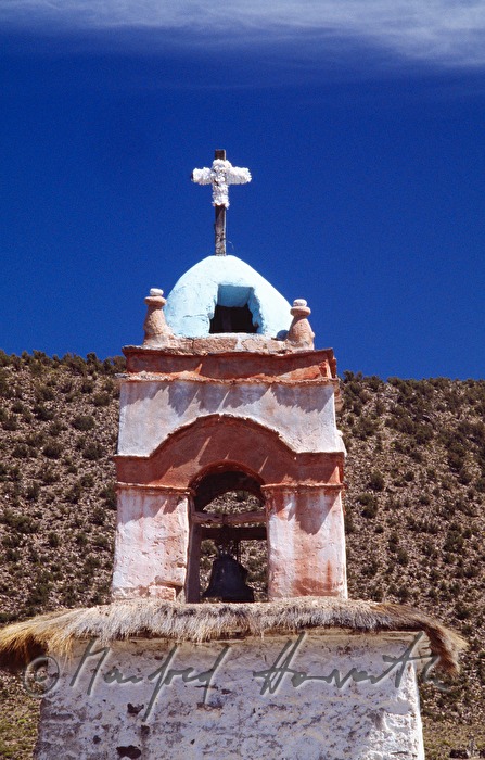 Kirche von Parinacota im Nationalpark Lauca