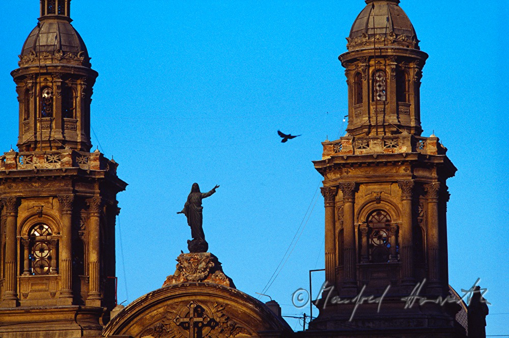 Kathedrale  von Santiago auf der Plaza de Armas