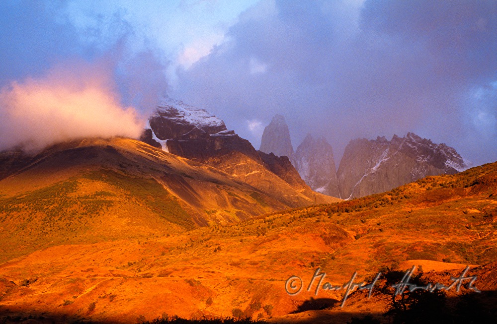Cordillera del Paine mit Felsnadeln