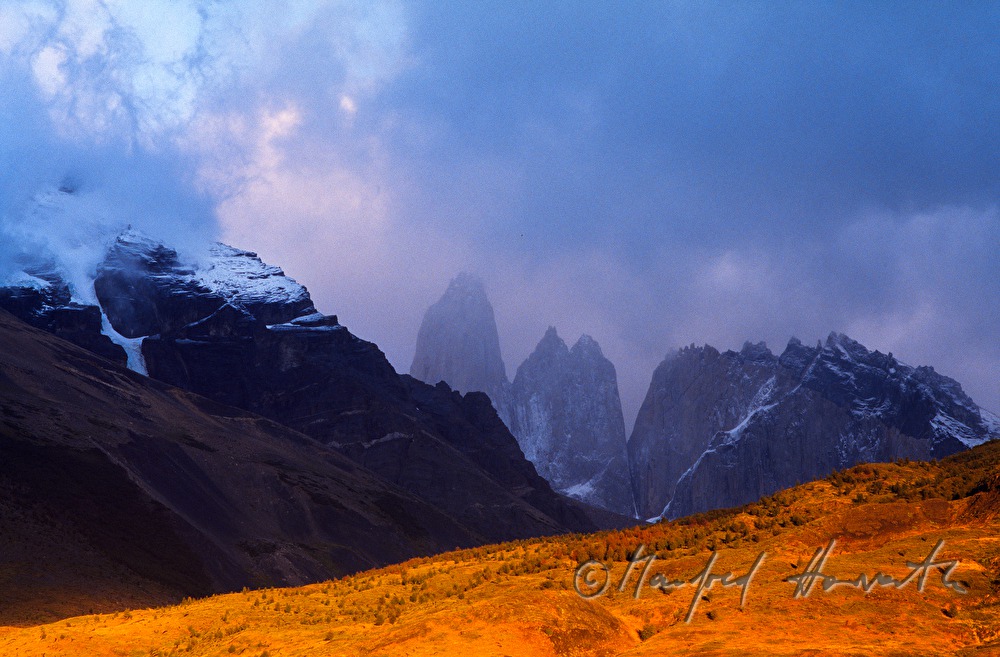 Cordillera del Paine mit Felsnadeln
