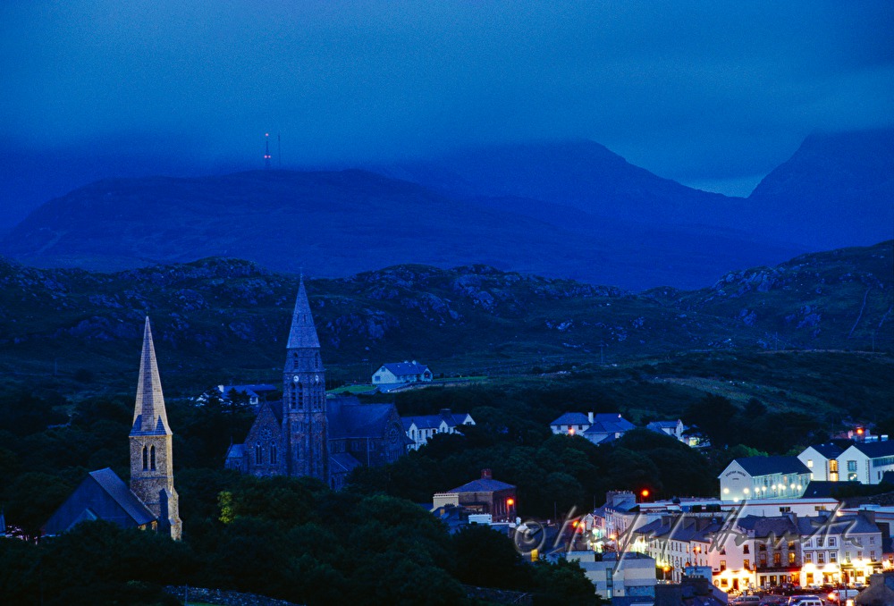 Ortskern von Clifden