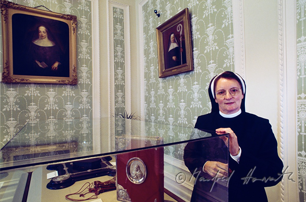 Benediktiner Nonne im Stifts-Museum