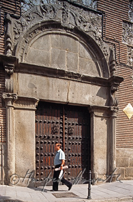 Eingang zum Kloster: Monasterio de las Descalzas