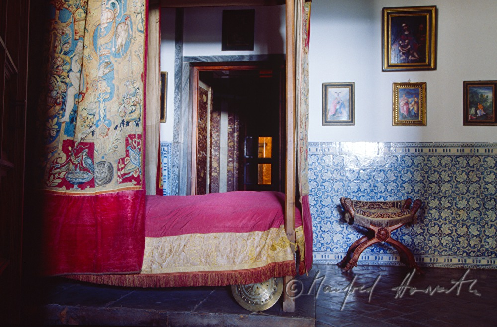 Schlafzimmer von Philipp II. im Königspalast