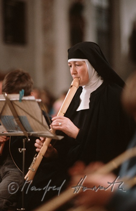 Flötenmusik in der Kirche