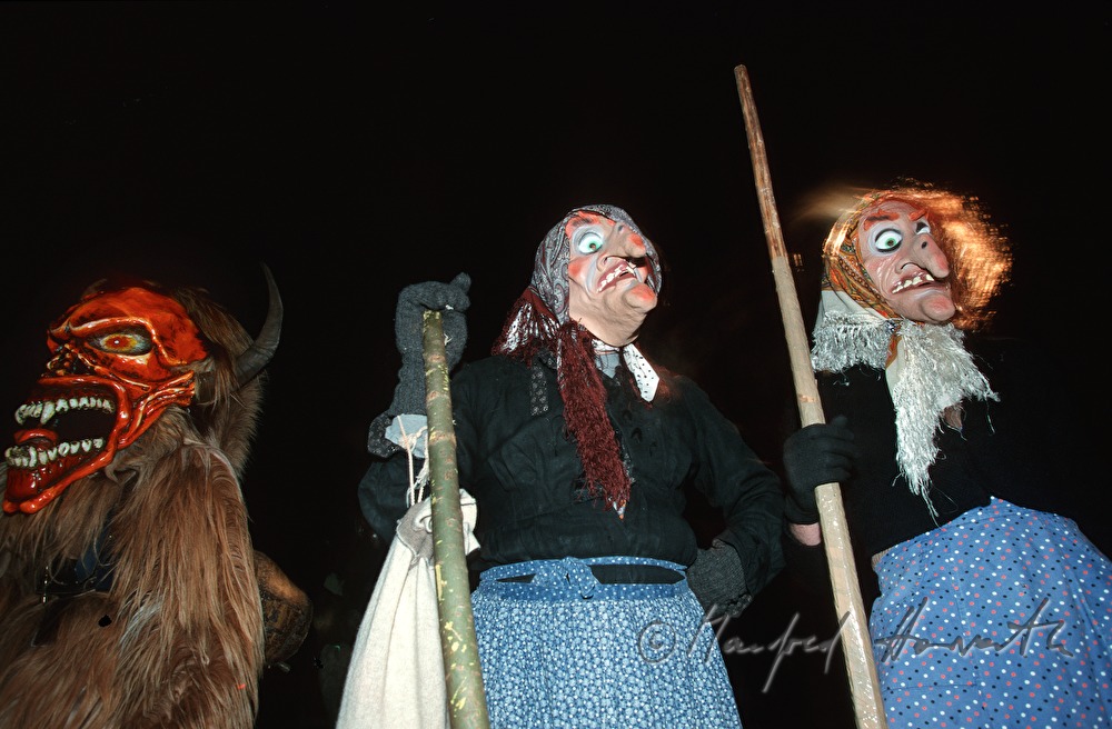 Perchten in der Krampusnacht