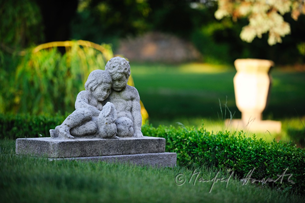 Hotel  Chateau Kotera, Garten-Skulptur