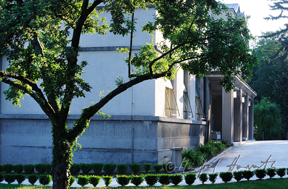 Hotel  Chateau Kotera, Seitenansicht vom Garten