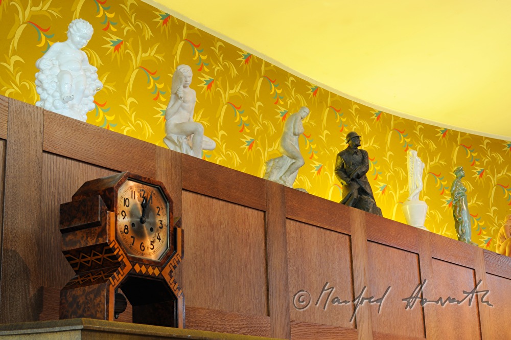 Hotel  Chateau Kotera, Details von der Art Deco-Bar
