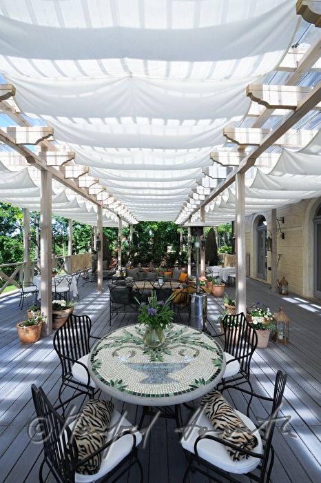 Chateau Mcely, Garten-Terrasse