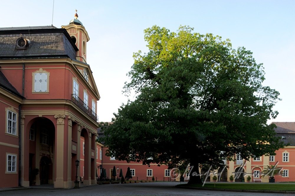 Schloss Dobris, Innenhof