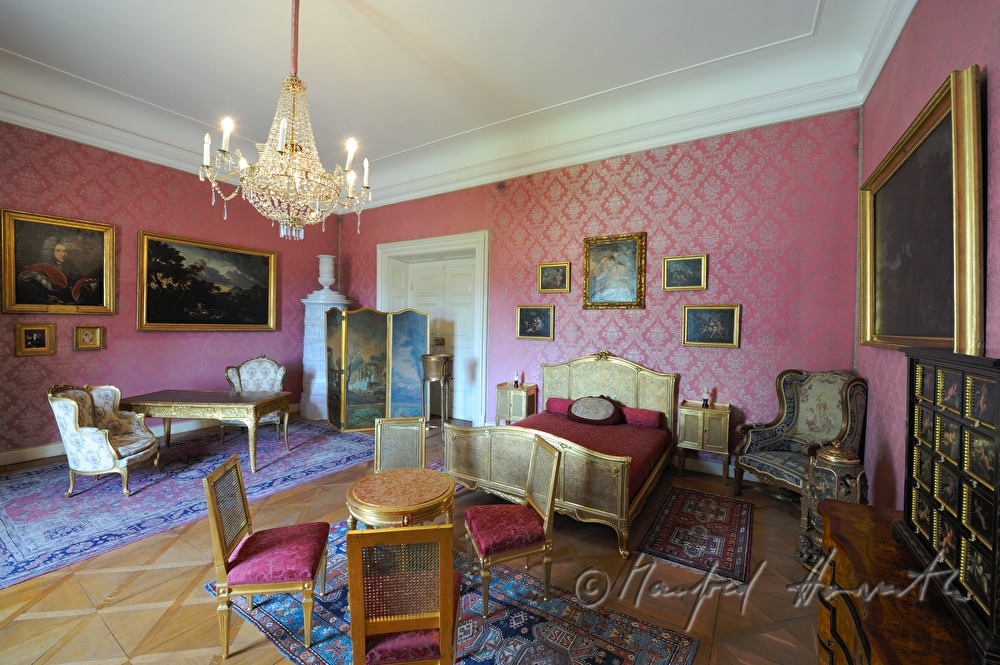 Schloss Dobris, Prunk-Herren-Schlafzimmer