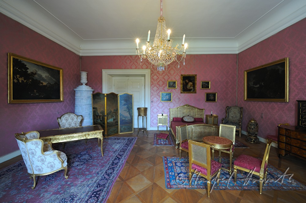 Schloss Dobris, Prunk-Herren-Schlafzimmer